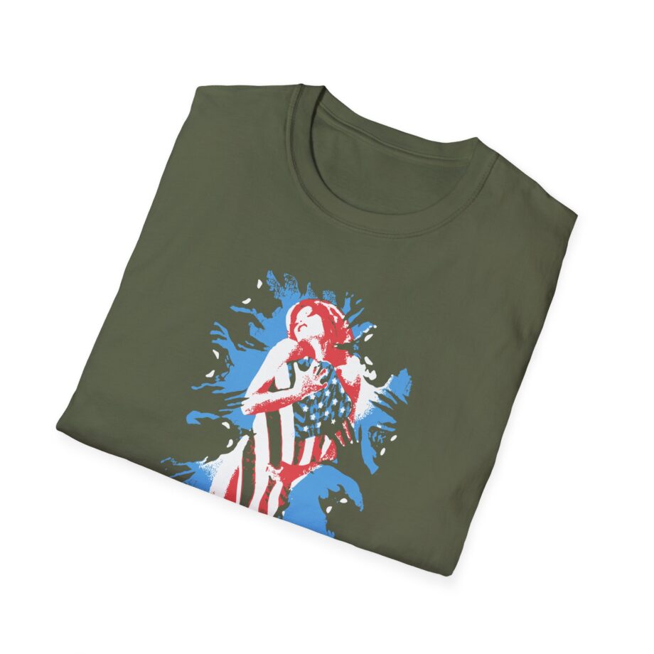 CM My Bloody America Flag Unisex Softstyle T-shirt