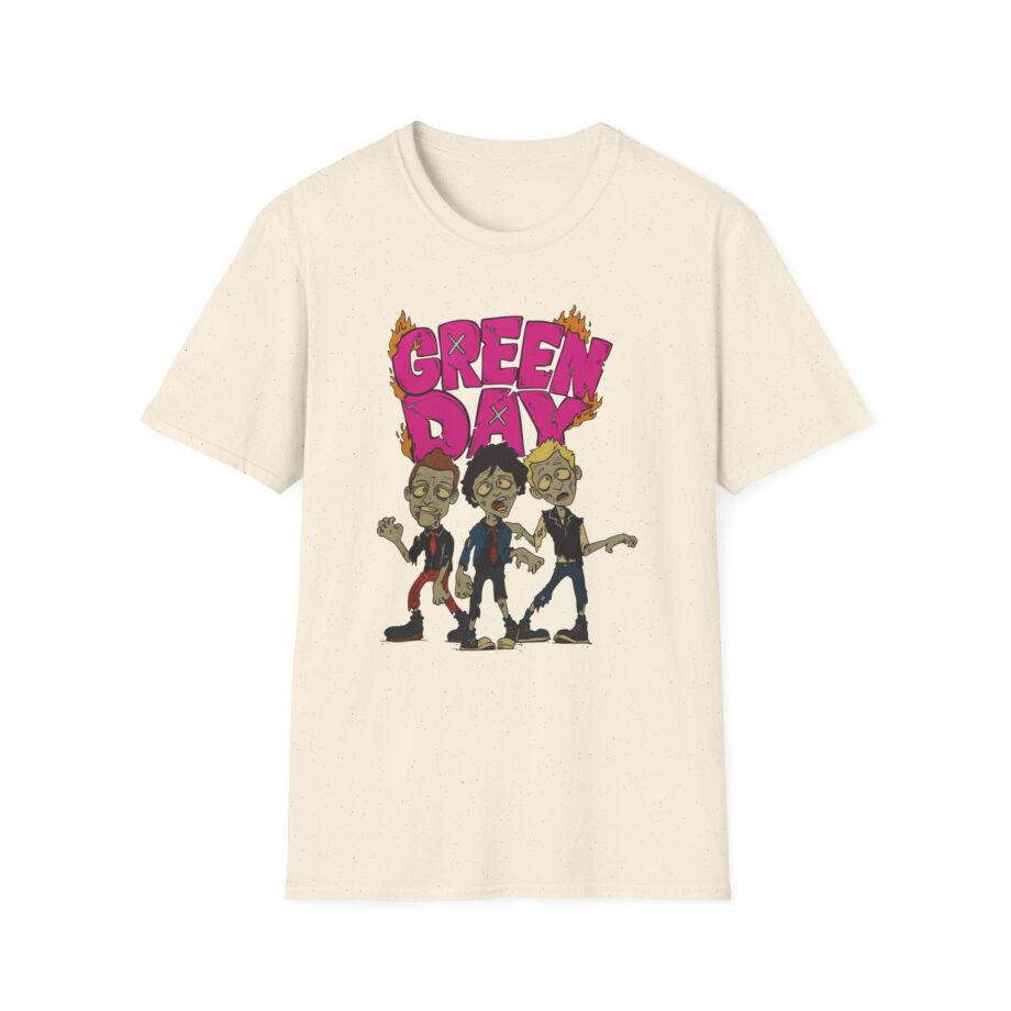 Green Day Walking Green Day Zombie Unisex Softstyle T-shirt