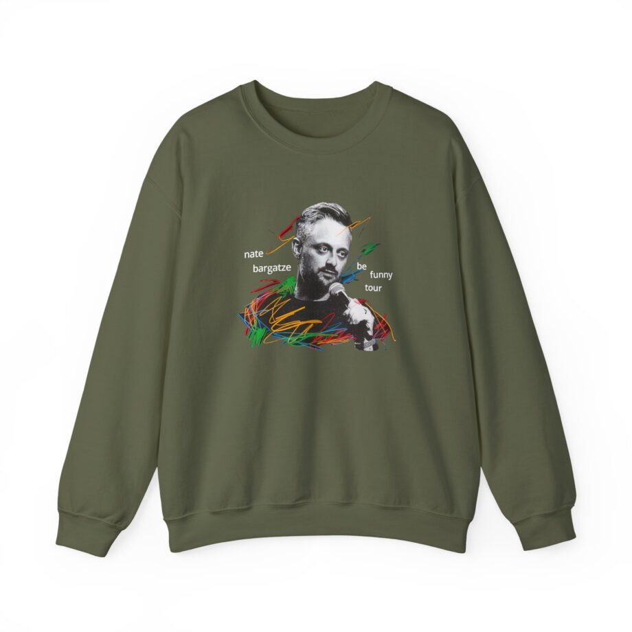 Nate Bargatze 2024 Be Funny Tour Unisex Heavy Blend™ Crewneck Sweatshirt