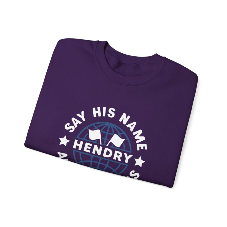 Say His Name Joe Hendry Unisex Heavy Blend™ Crewneck Sweatshirt