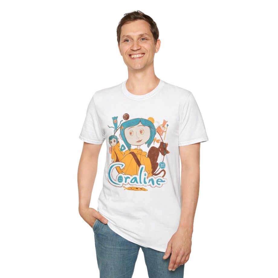 Coraline's Collection Ecru Unisex Softstyle T-shirt