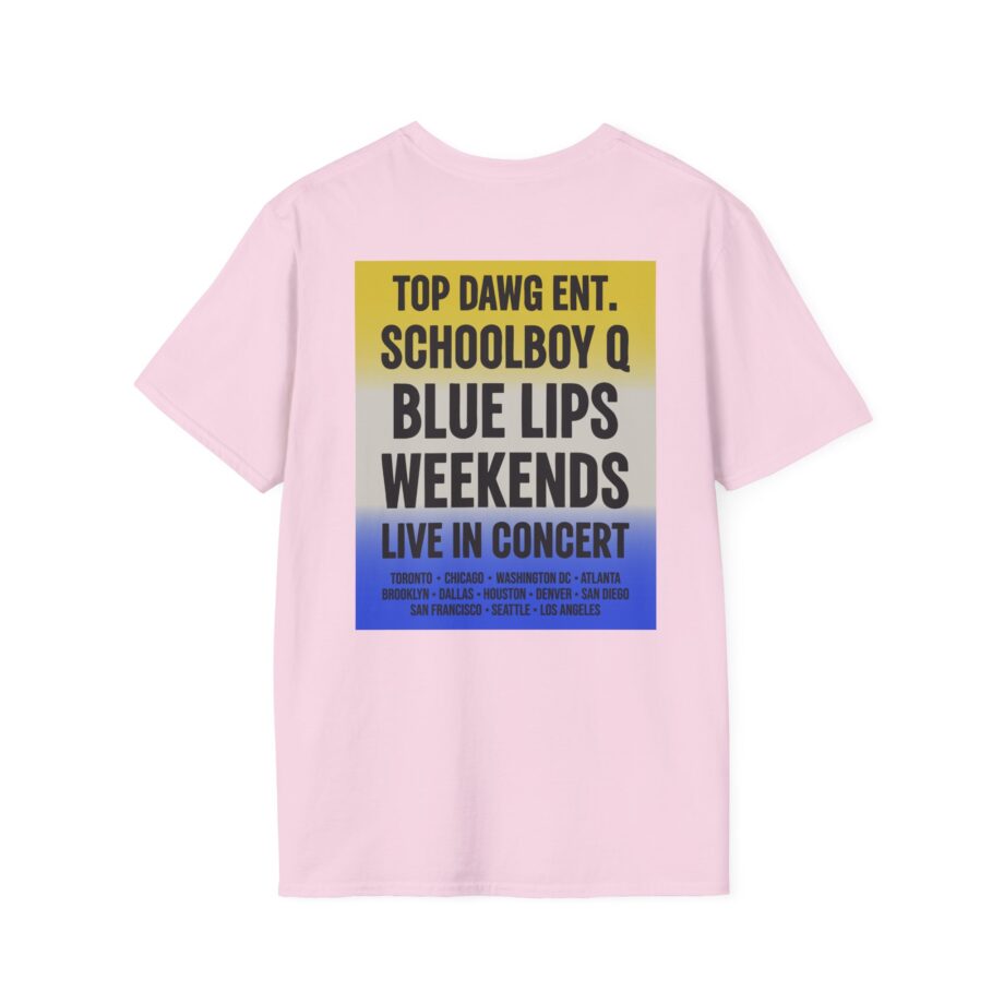 Isaiah Rashad the Blue Lips Tour Unisex Softstyle T-Shirt