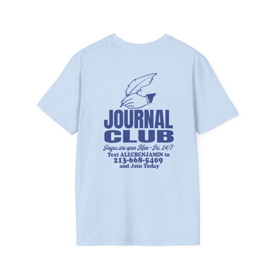Alec Benjamin Journal Club Unisex Softstyle T-shirt
