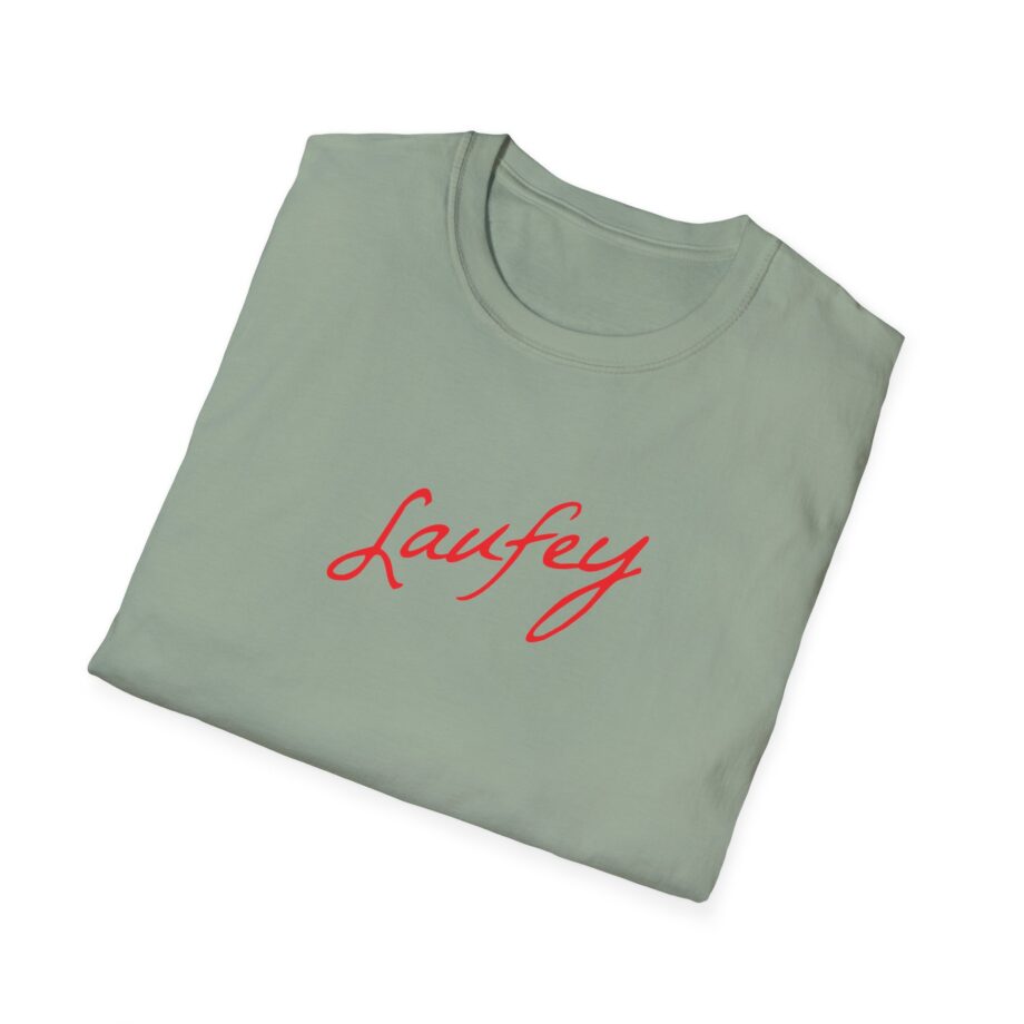 Laufey Embroidered Signature Unisex Softstyle T-Shirt