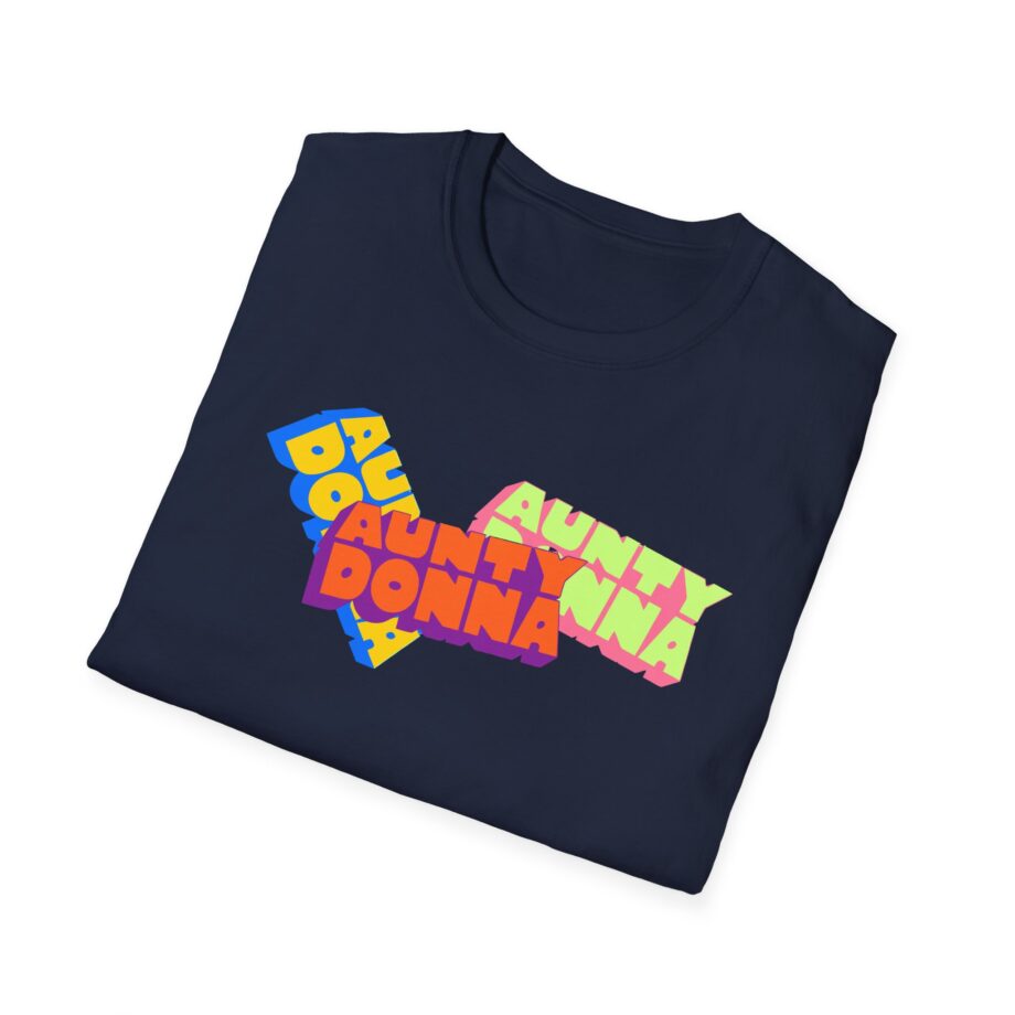 Aunty Donna Three Logo Unisex Softstyle T-shirt