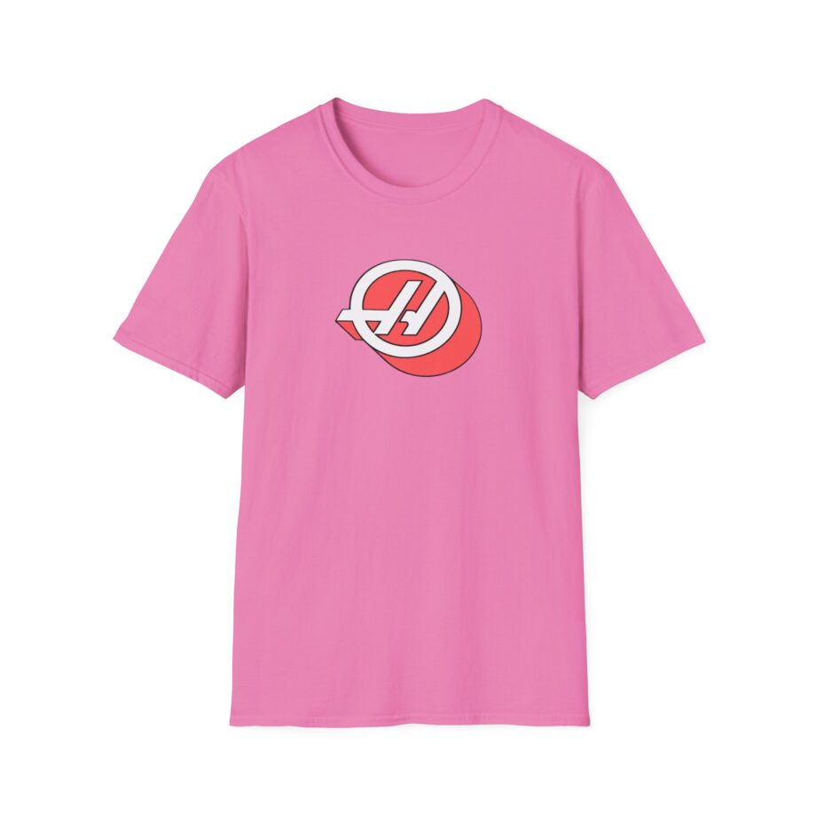 Haas F1 3d Roundel  Unisex Softstyle T-Shirt