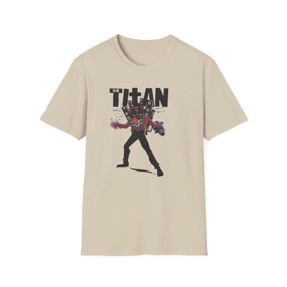 Dafuqboom Titan Speakerman High Voltage Unisex Softstyle T-Shirt