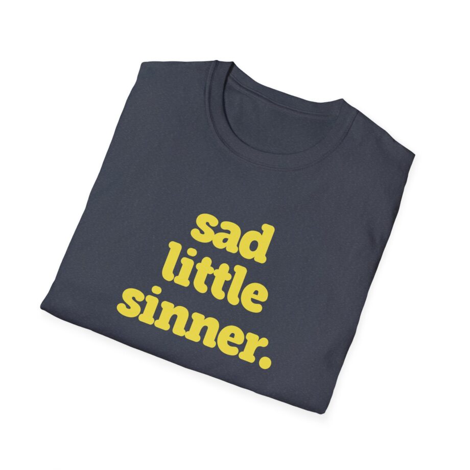 Raye Yellow Sad Little Sinner Unisex Softstyle T-Shirt