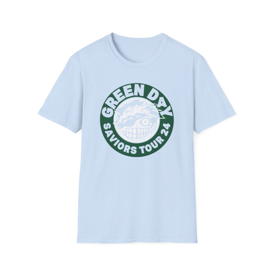 Green Day Saviors Tour 24 Satin Bomber Unisex Softstyle T-shirt