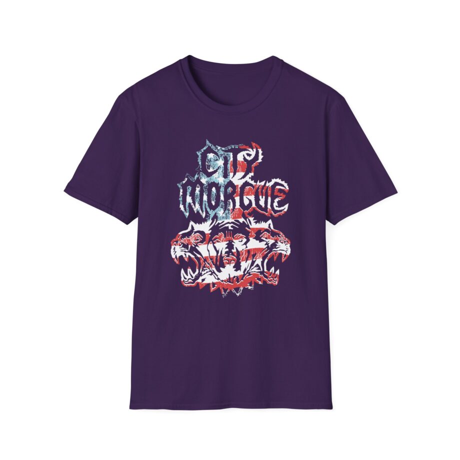 CM My Bloody America Knife Unisex Softstyle T-shirt