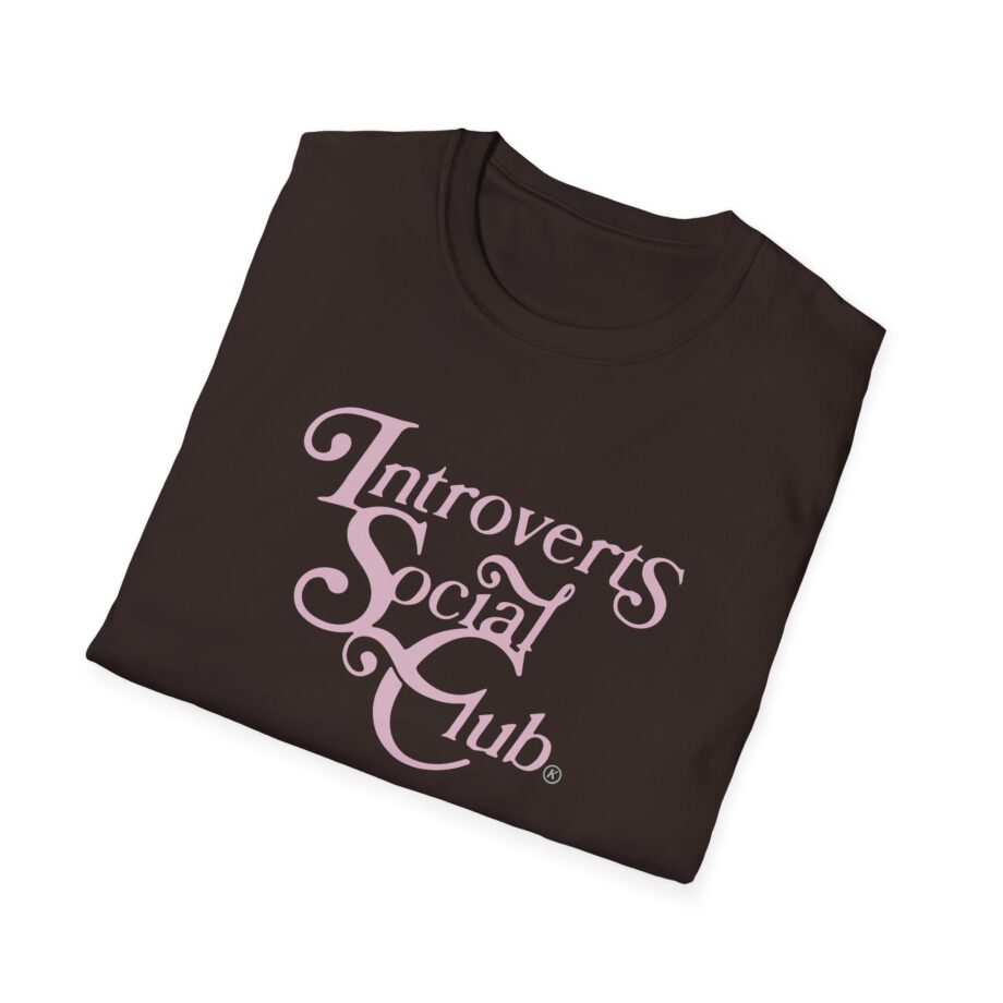 Kallmekris Introverts Social Club  Unisex Softstyle T-Shirt