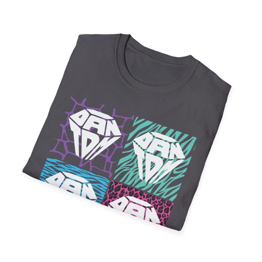 Dan Tdm Hair Metal Diamonds Unisex Softstyle T-shirt