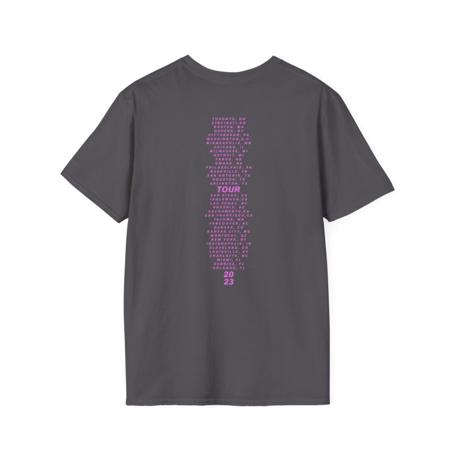 Pink Trustfall Praise Unisex Softstyle T-shirt