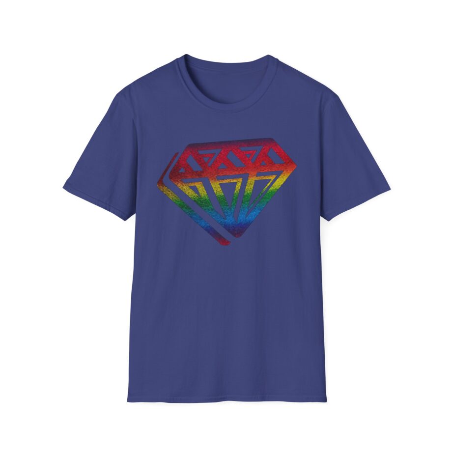 Dan Tdm Graffiti Rainbow Unisex Softstyle T-shirt