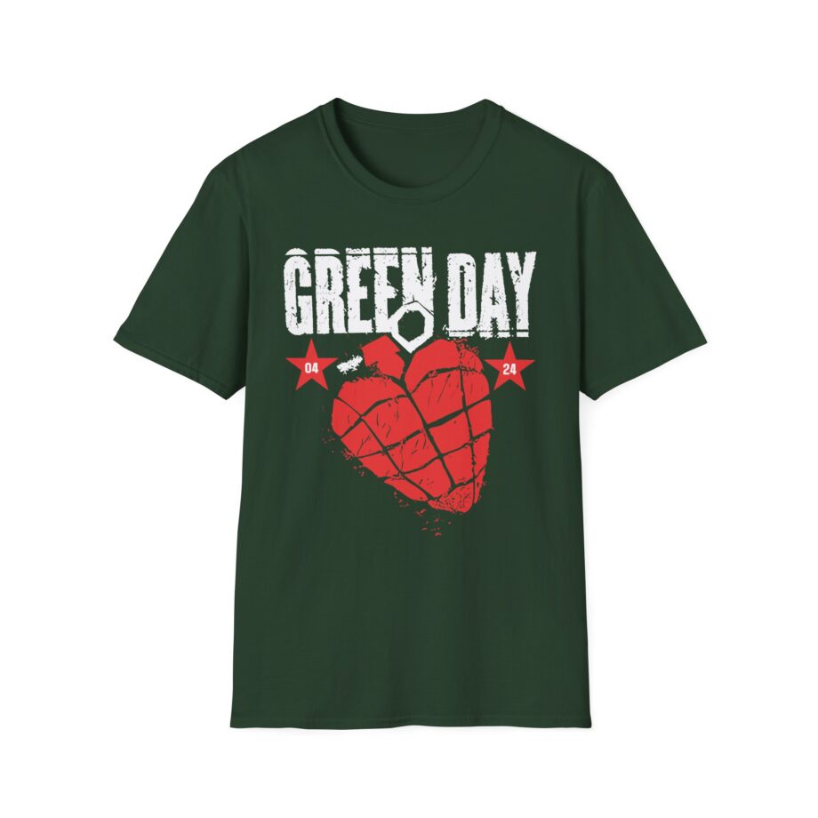 Green Day 20 Years of Idiot Unisex Softstyle T-shirt