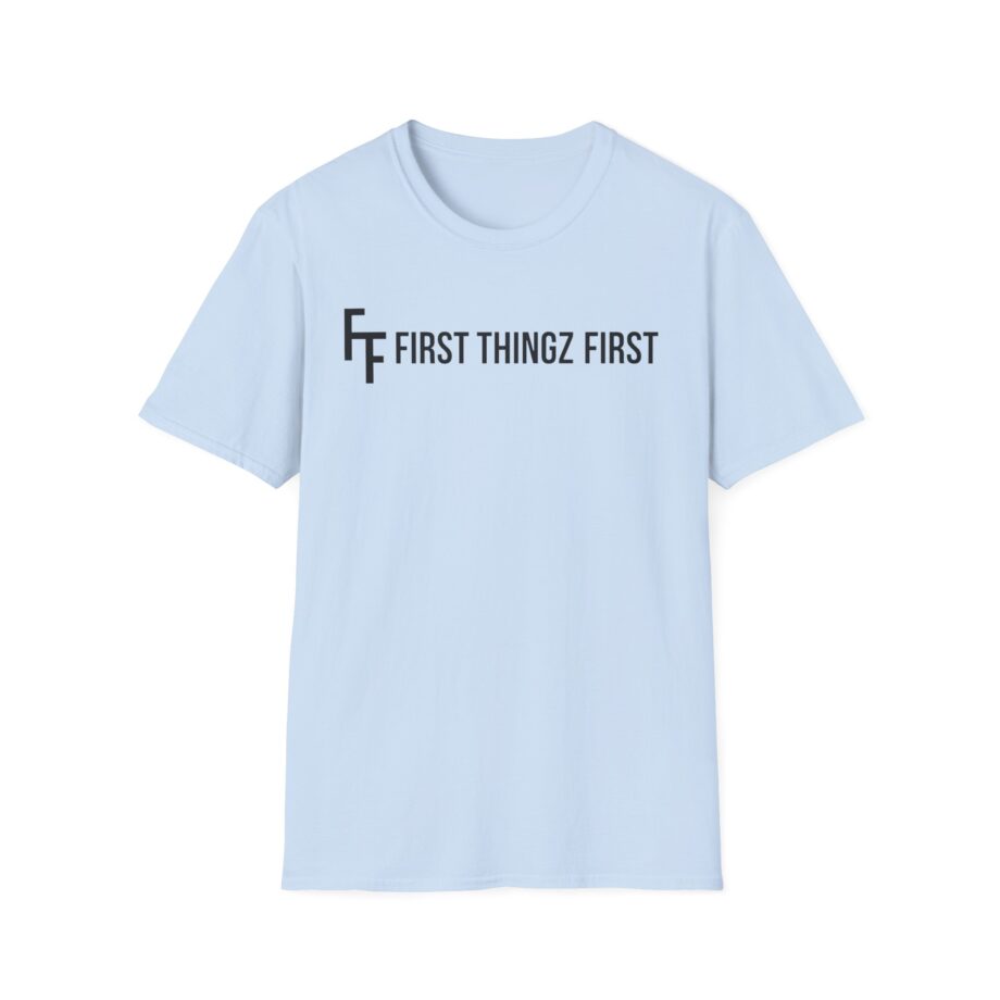 Katie Van Slyke First Thingz First  Unisex Softstyle T-shirt