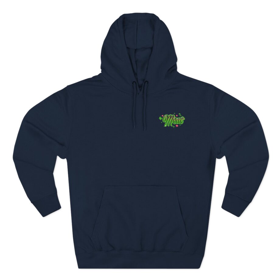Papa Meat Margaret Three-Panel Fleece Hoodie