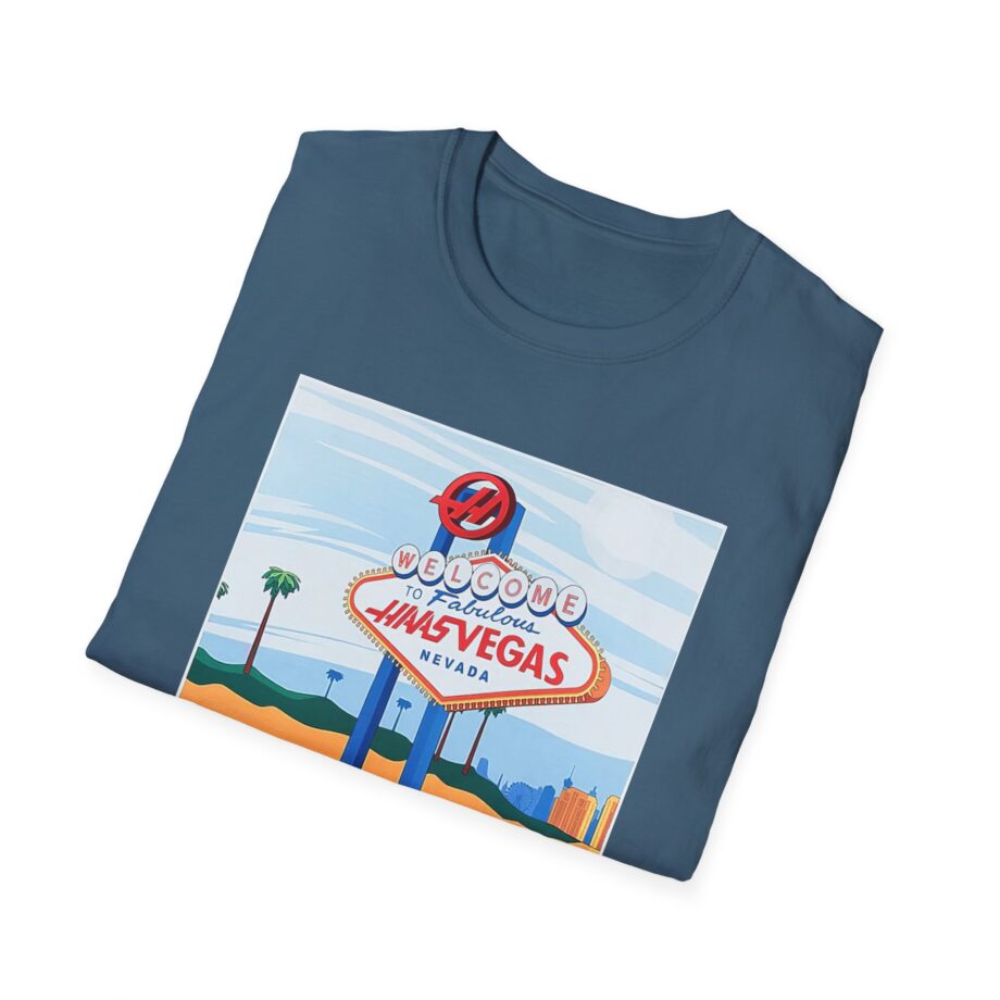 Haas F1 Las vegas Gp Unisex Softstyle T-Shirt