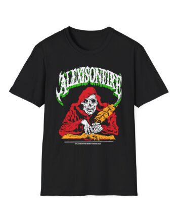 Alexisonfire Skelwrite Unisex Softstyle T-shirt