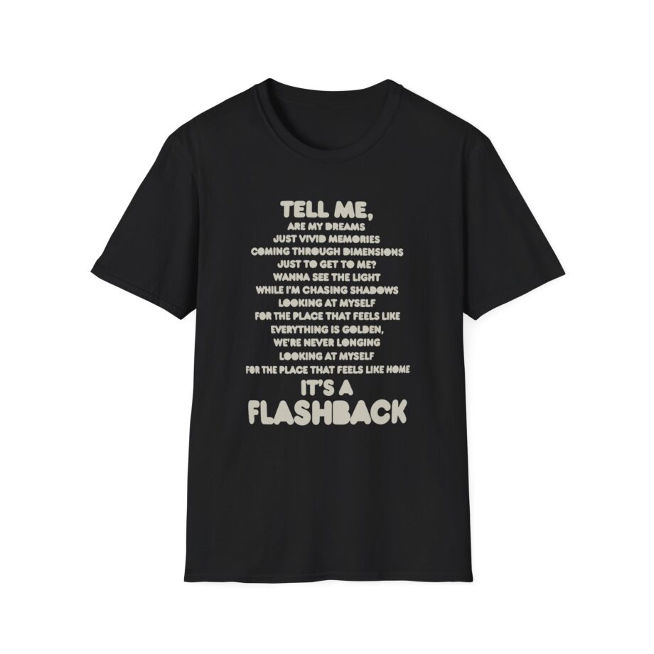 Wakaan Liquid Stranger Flashback Unisex Softstyle T-shirt