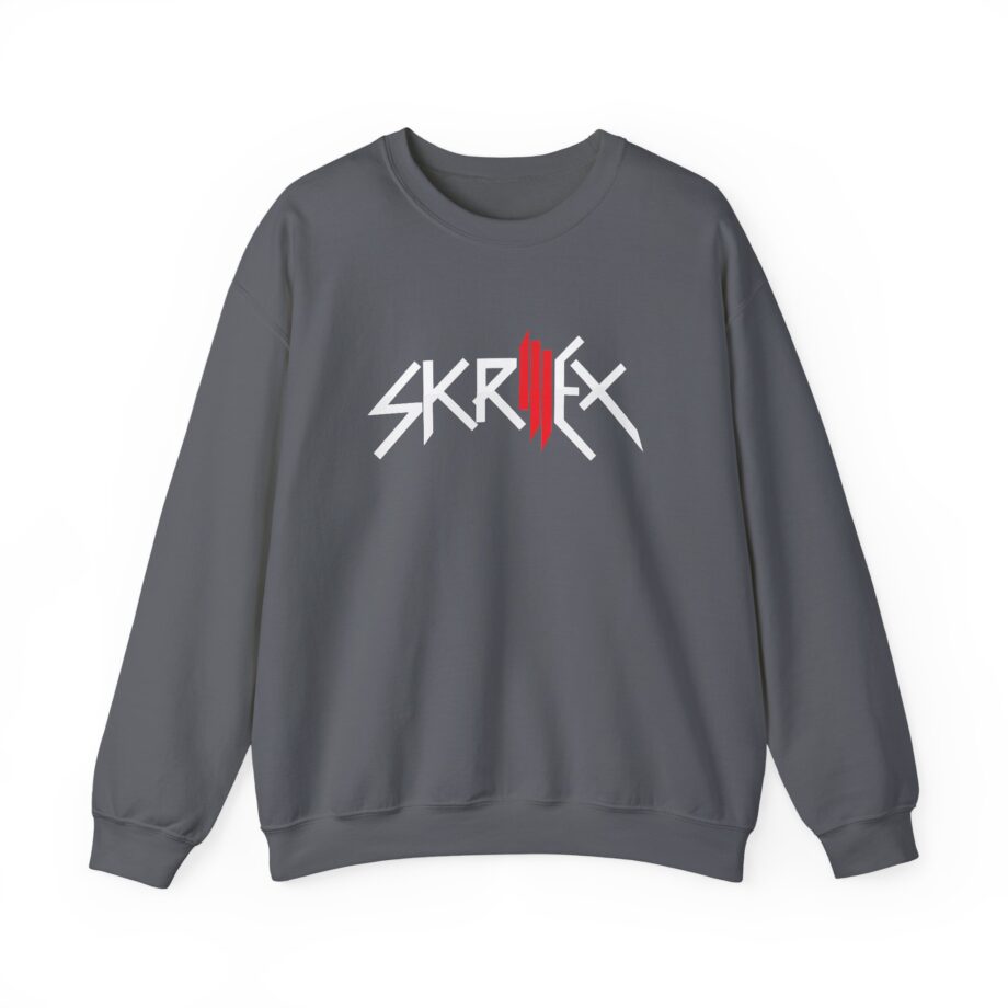 Skrillex Logo Unisex Heavy Blend™ Crewneck Sweatshirt