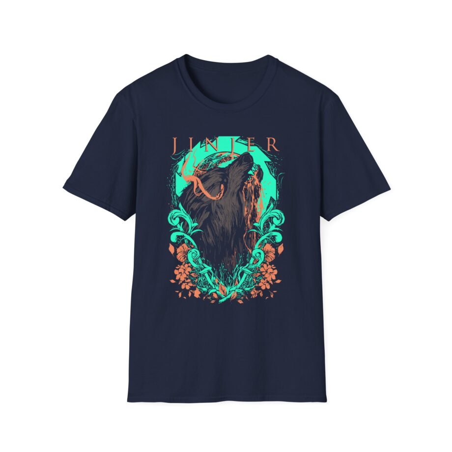 Jinjer Wolflower  Unisex Softstyle T-shirt