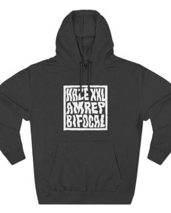 Melvins Kaze Xxl Amrep Bifocal  Three-Panel Fleece Hoodie