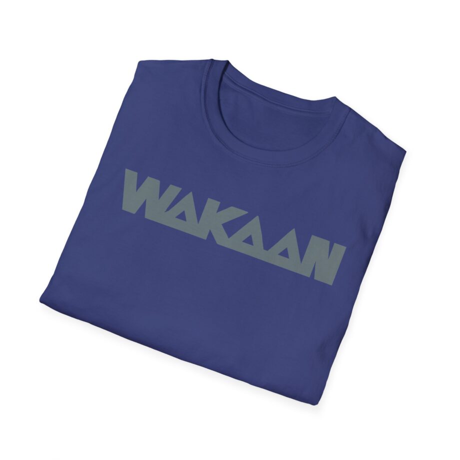 Wakaan 'black on Black' Camo Unisex Softstyle T-shirt