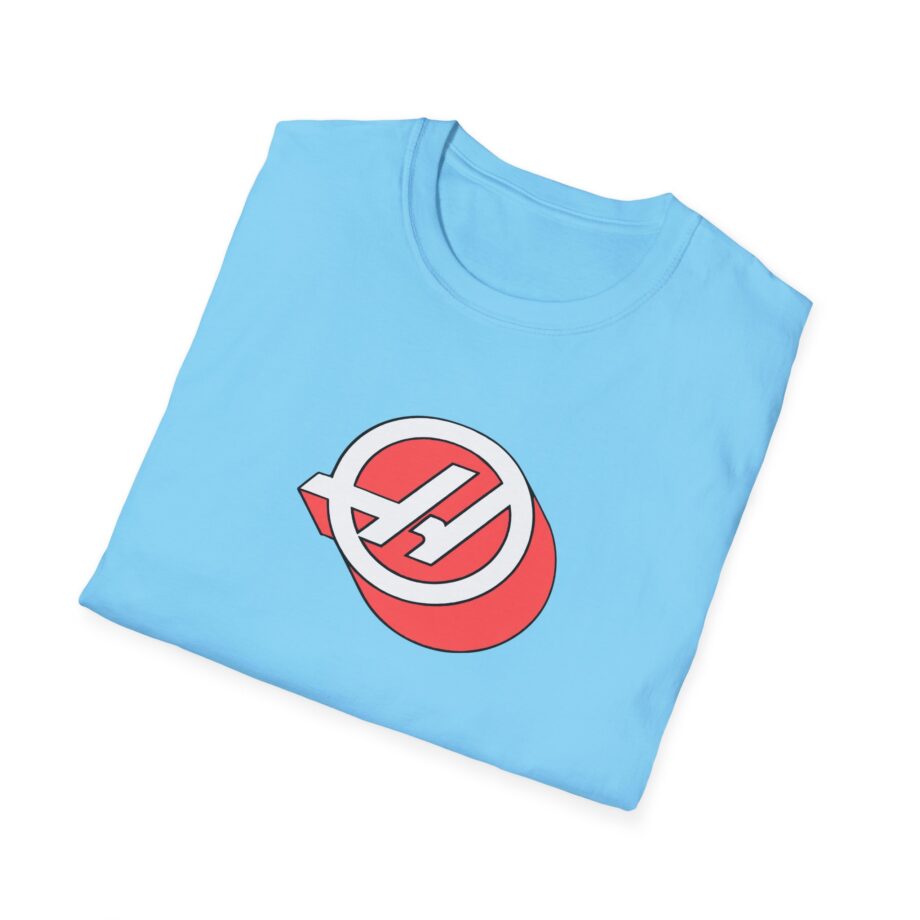 Haas F1 3d Roundel  Unisex Softstyle T-Shirt