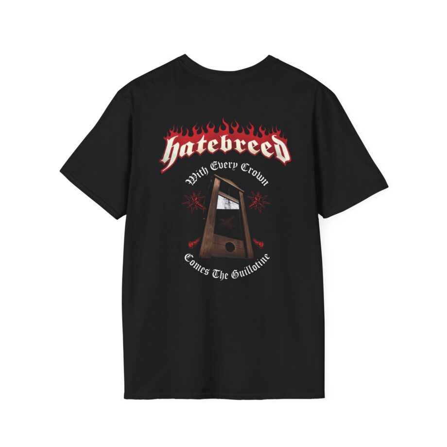 Hatebreed With Every Crown Comes the Guillotine Unisex Softstyle T-Shirt