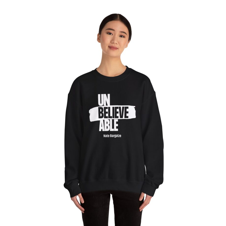 Nate Bargatze Unbelievable Unisex Heavy Blend™ Crewneck Sweatshirt