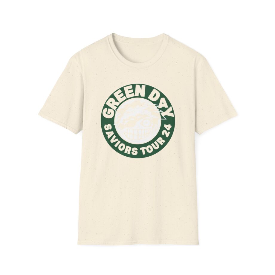 Green Day Saviors Tour 24 Satin Bomber Unisex Softstyle T-shirt