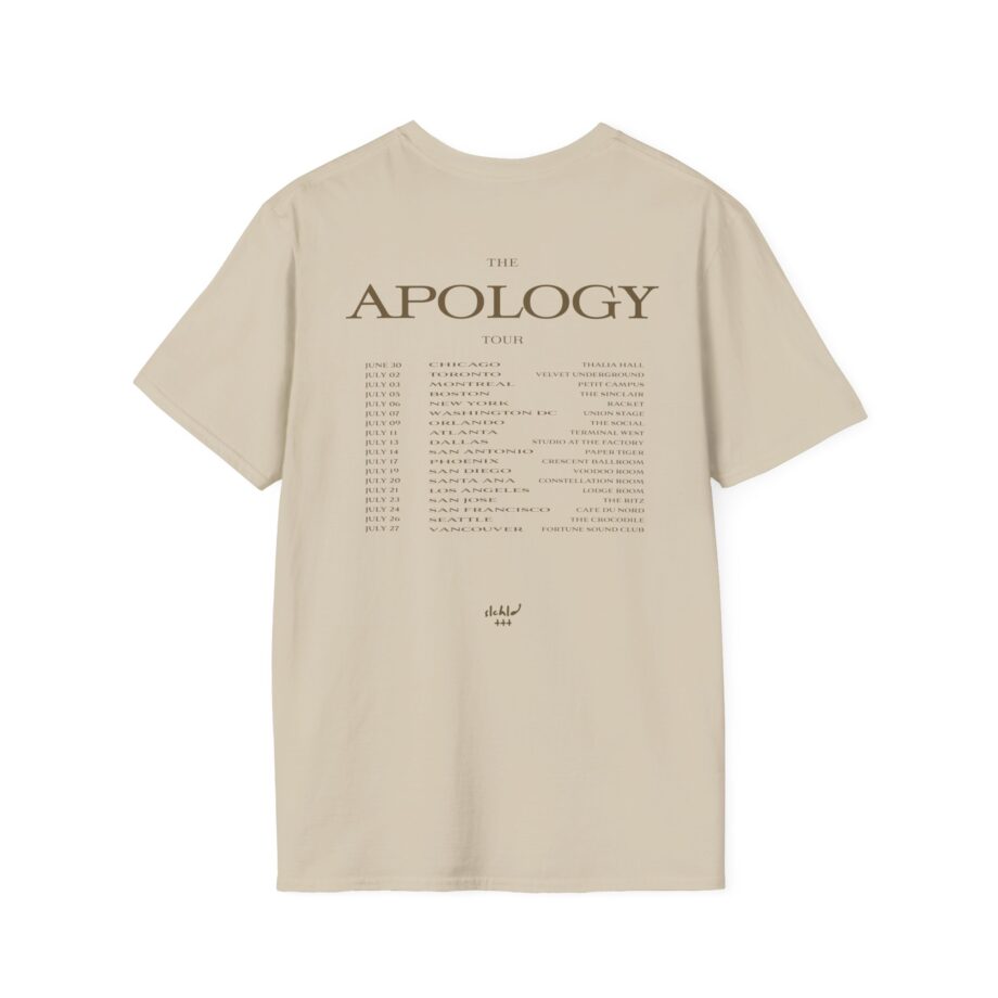 Wave to Earth Slchld 'apology' Na Tour Unisex Softstyle T-Shirt