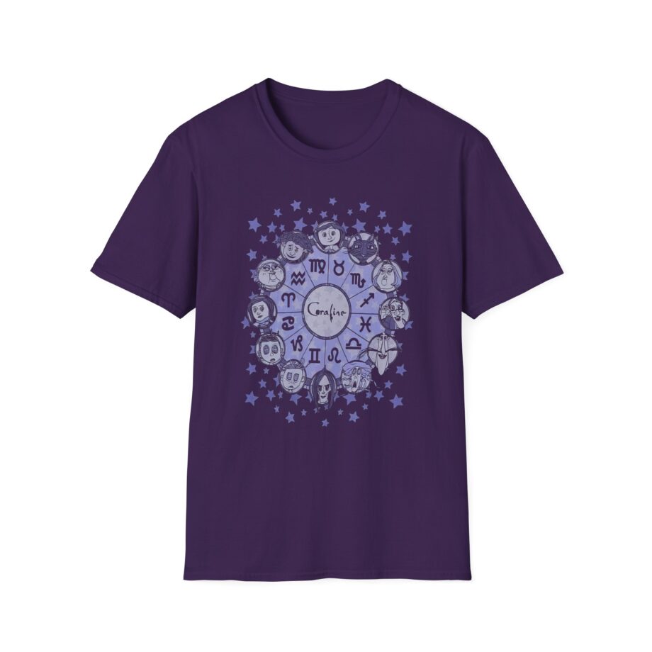 Coraline Astrological Chart Unisex Softstyle T-shirt