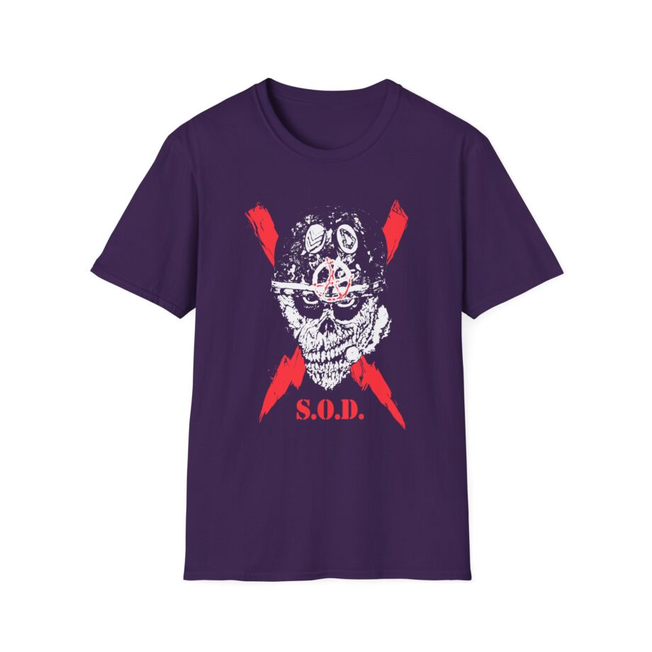 Sod, Stormtroopers of Death, Metal Band Unisex Softstyle T-shirt
