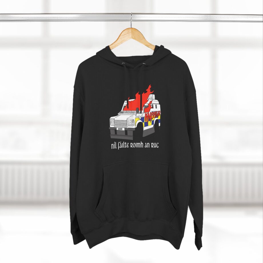 Kneecap Ruc Not Welcome Three-Panel Fleece Hoodie