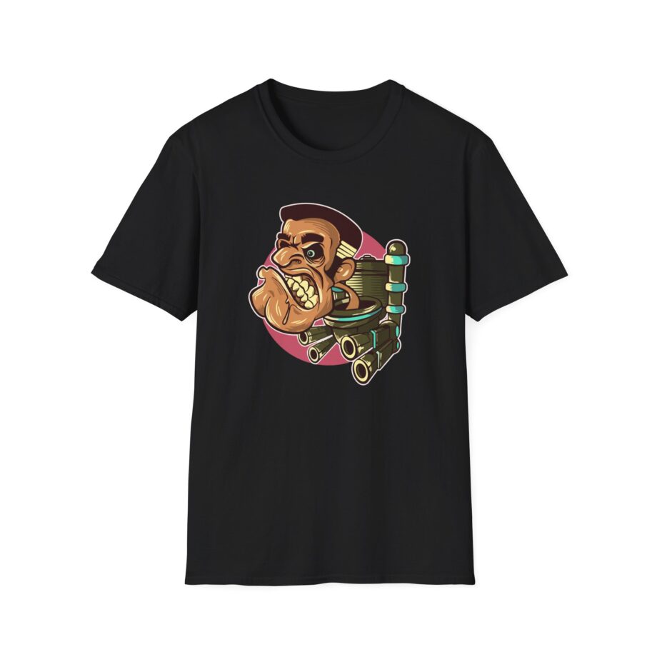 Dafuqboom Skibidi Toilet Mean Muggin Unisex Softstyle T-Shirt