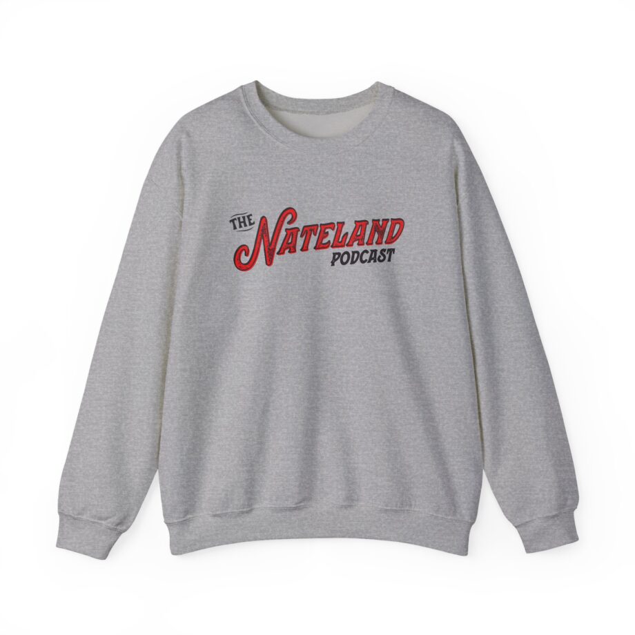 Nate Bargatze Nateland Podcast Unisex Heavy Blend™ Crewneck Sweatshirt
