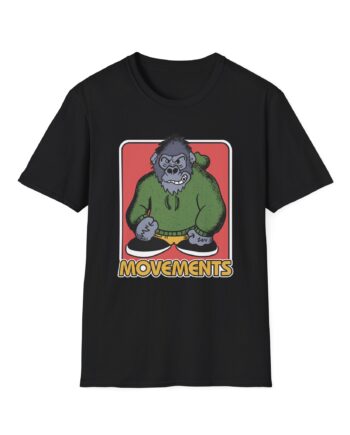 Movements Premium Gorilla  Unisex Softstyle T-Shirt
