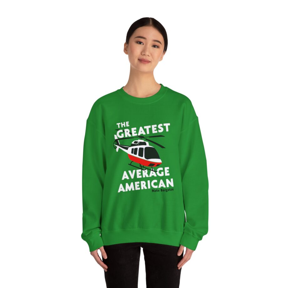 The Greatest Average American Nate Bargatze Unisex Heavy Blend™ Crewneck Sweatshirt