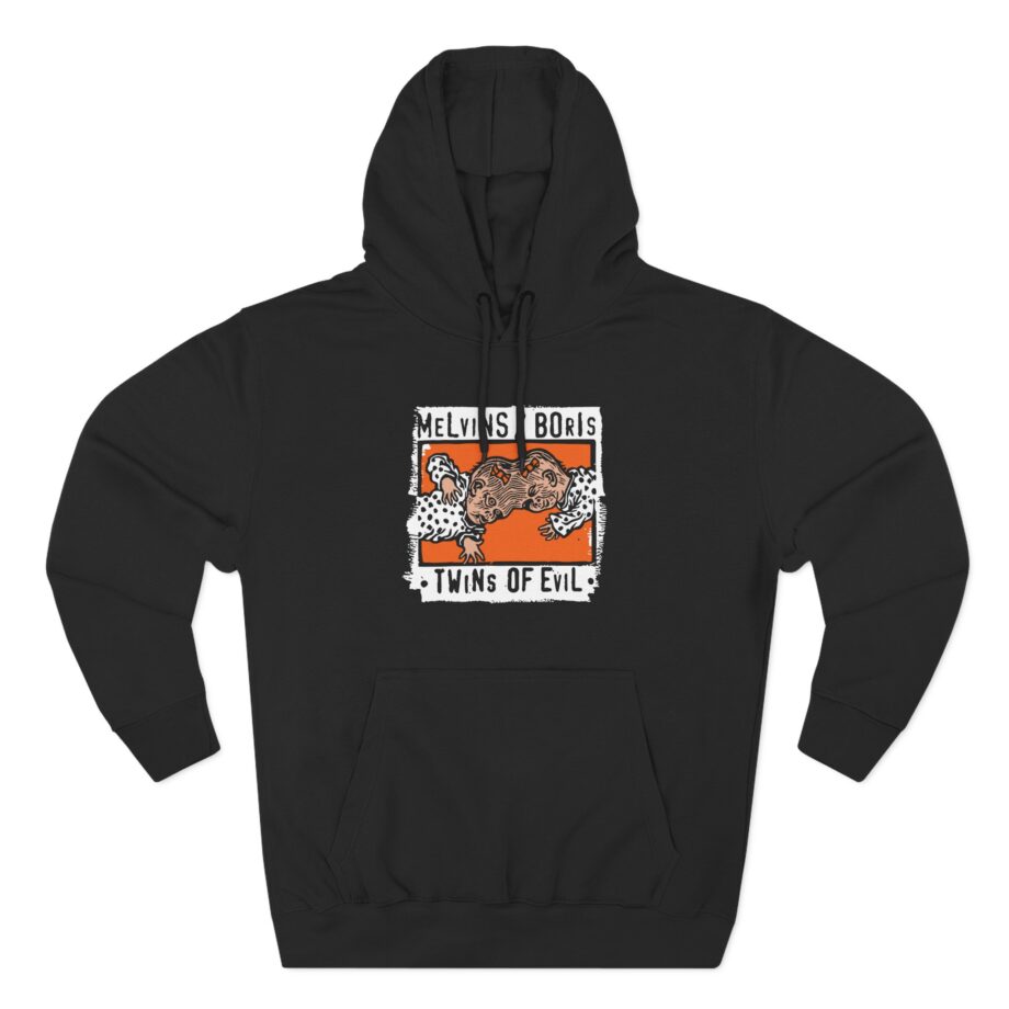 Melvins King Dunn  Three-Panel Fleece Hoodie
