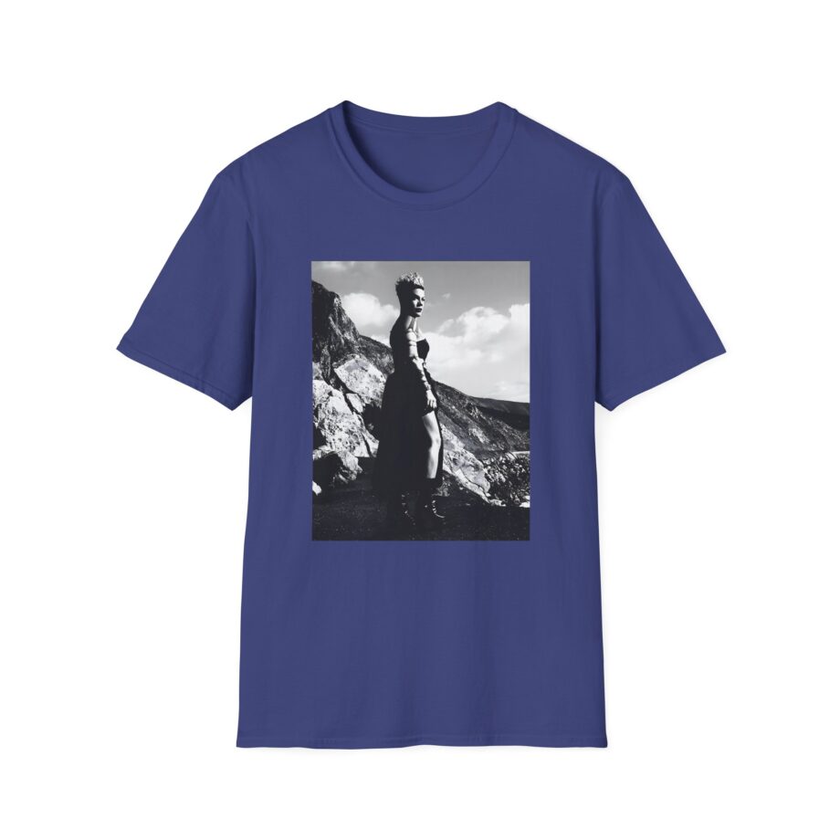 P!nk Split Tie Dye Unisex Softstyle T-Shirt