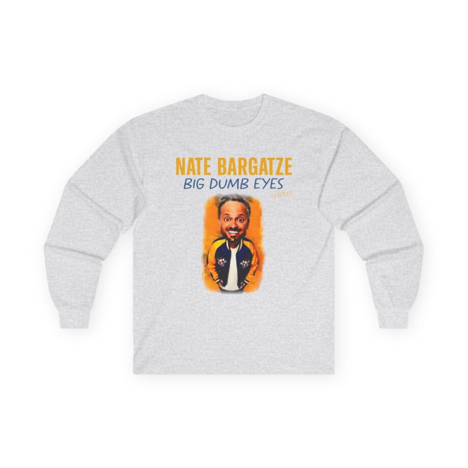 Nate Bargatze Big Dumb Eyes Tour Unisex Ultra Cotton Long Sleeve Tee