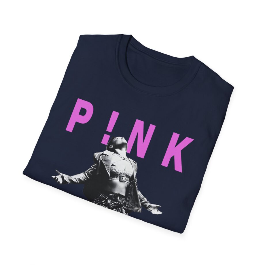 Pink Trustfall Praise Unisex Softstyle T-shirt