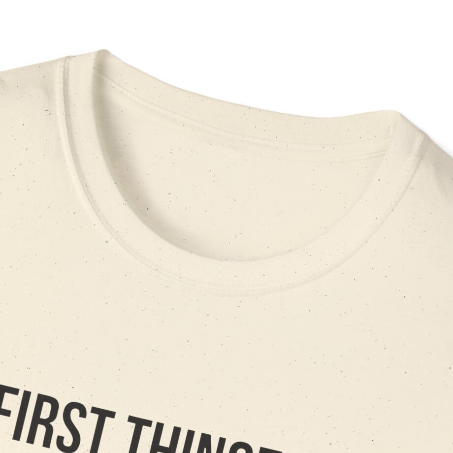 Katie Van Slyke First Thingz First  Unisex Softstyle T-shirt