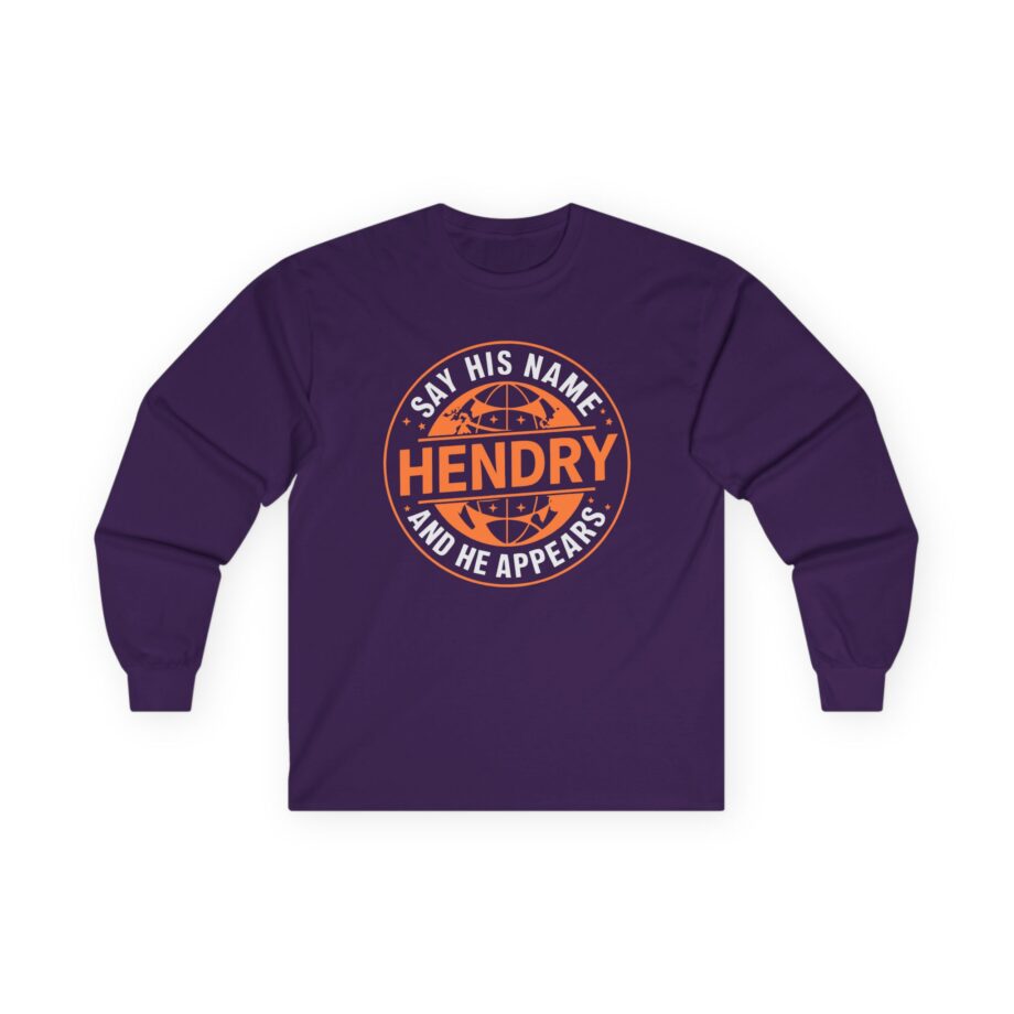 Say His Name Joe Hendry Unisex Ultra Cotton Long Sleeve Tee