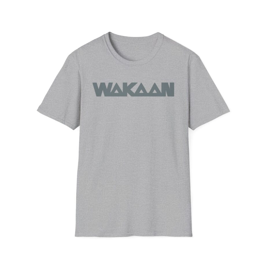 Wakaan 'black on Black' Camo Unisex Softstyle T-shirt