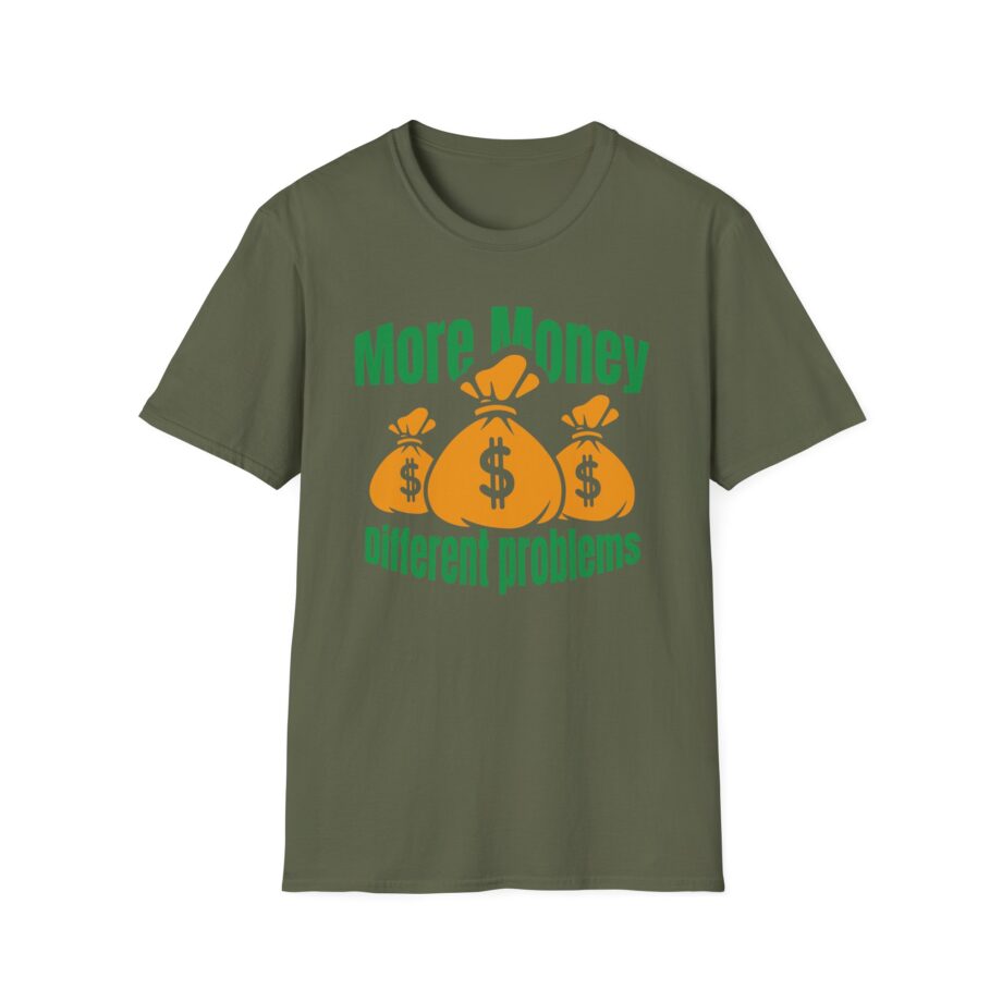 Aba and Preach More Money Different Problems Softstyle T-Shirt
