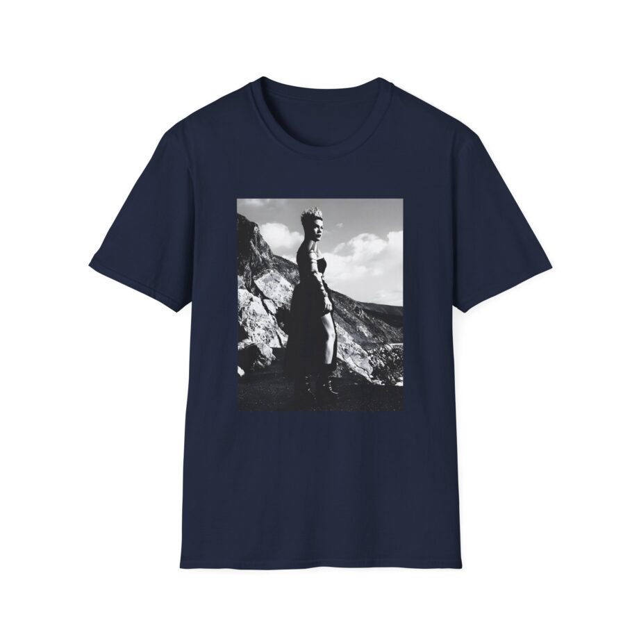 P!nk Split Tie Dye Unisex Softstyle T-Shirt