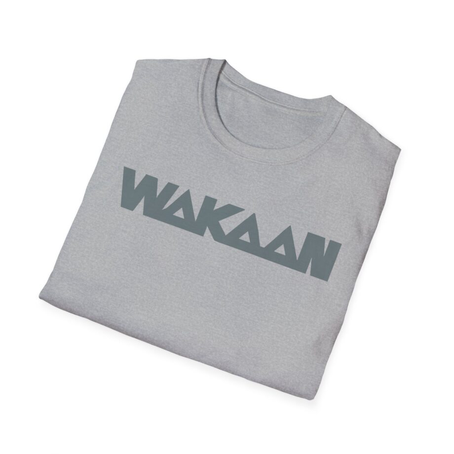 Wakaan 'black on Black' Camo Unisex Softstyle T-shirt